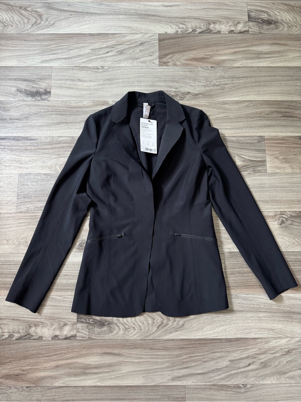 Athleta Interstellar Blazer in Black Size 2 NWT